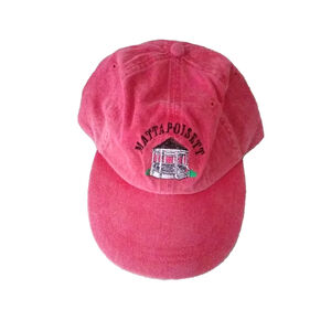 ADAMS Upscale Fashion Headwear 'MATTAPOISETT' Baseball Hat Brass/Leather NWT